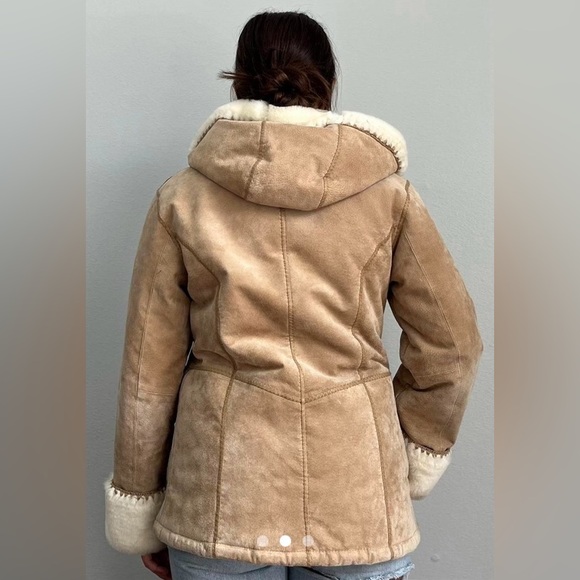 Wilson’s Leather Women's Tan and Cream Jacket - Picture 2 of 8